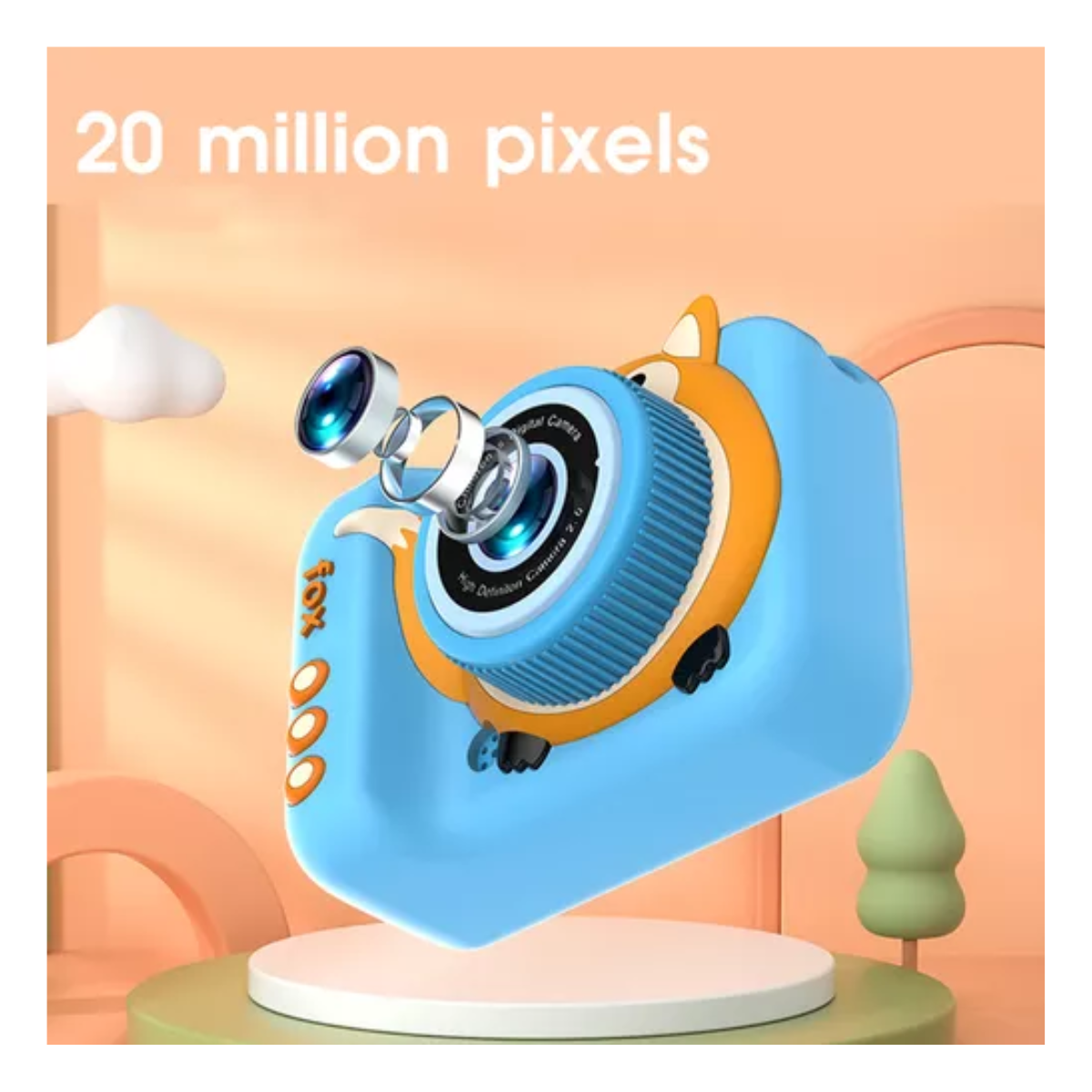 Miniatura 6 de Cámara digital infantil zorro Q3